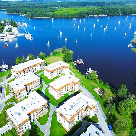 Marina Apartment - Przy Jeziorze, Taras, Tv55" Z Netflix I Prime, Parking Iława Buitenkant foto