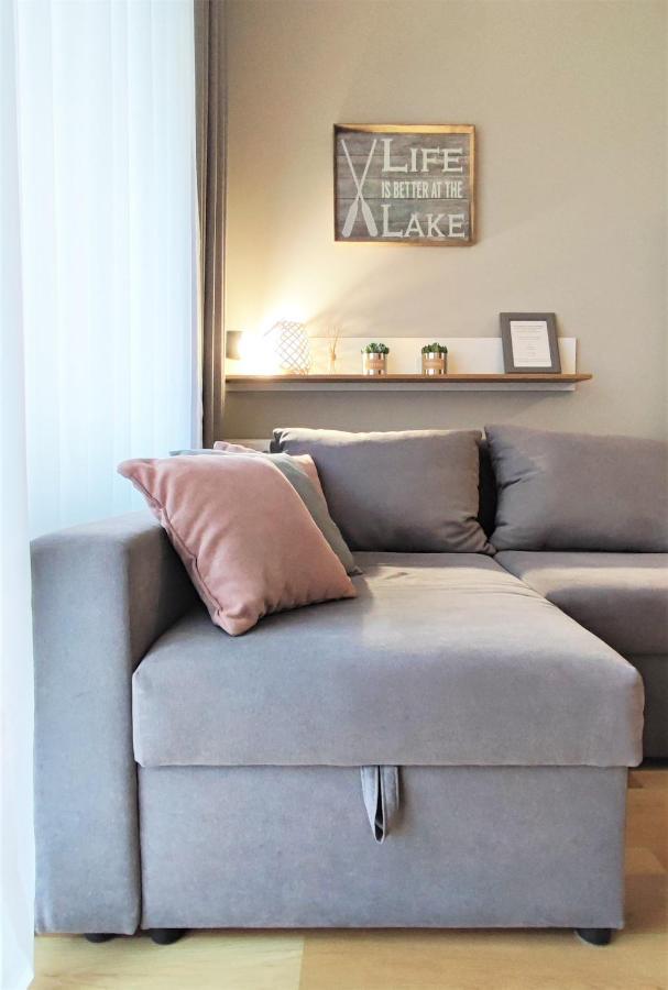 Marina Apartment - Przy Jeziorze, Taras, Tv55" Z Netflix I Prime, Parking Iława Buitenkant foto