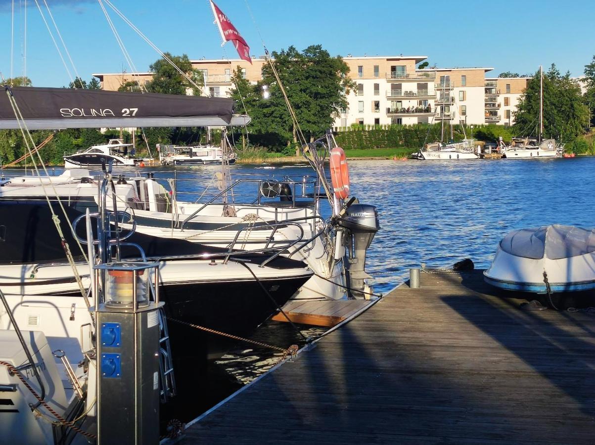 Marina Apartment - Przy Jeziorze, Taras, Tv55" Z Netflix I Prime, Parking Iława Buitenkant foto
