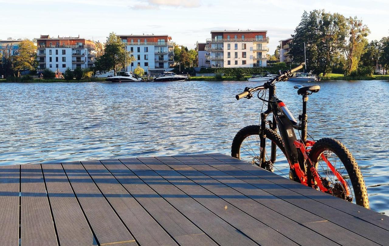 Marina Apartment - Przy Jeziorze, Taras, Tv55" Z Netflix I Prime, Parking Iława Buitenkant foto