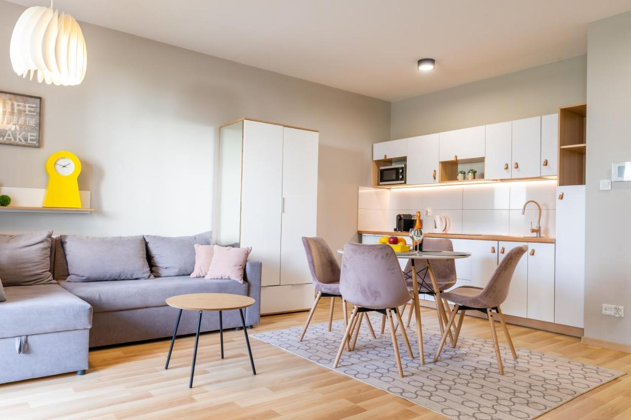 Marina Apartment - Przy Jeziorze, Taras, Tv55" Z Netflix I Prime, Parking Iława Buitenkant foto