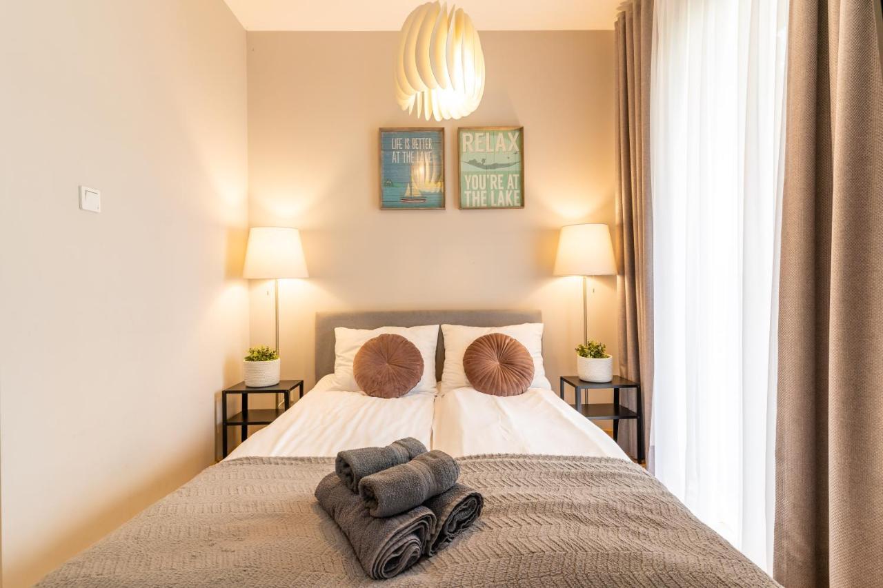 Marina Apartment - Przy Jeziorze, Taras, Tv55" Z Netflix I Prime, Parking Iława Buitenkant foto